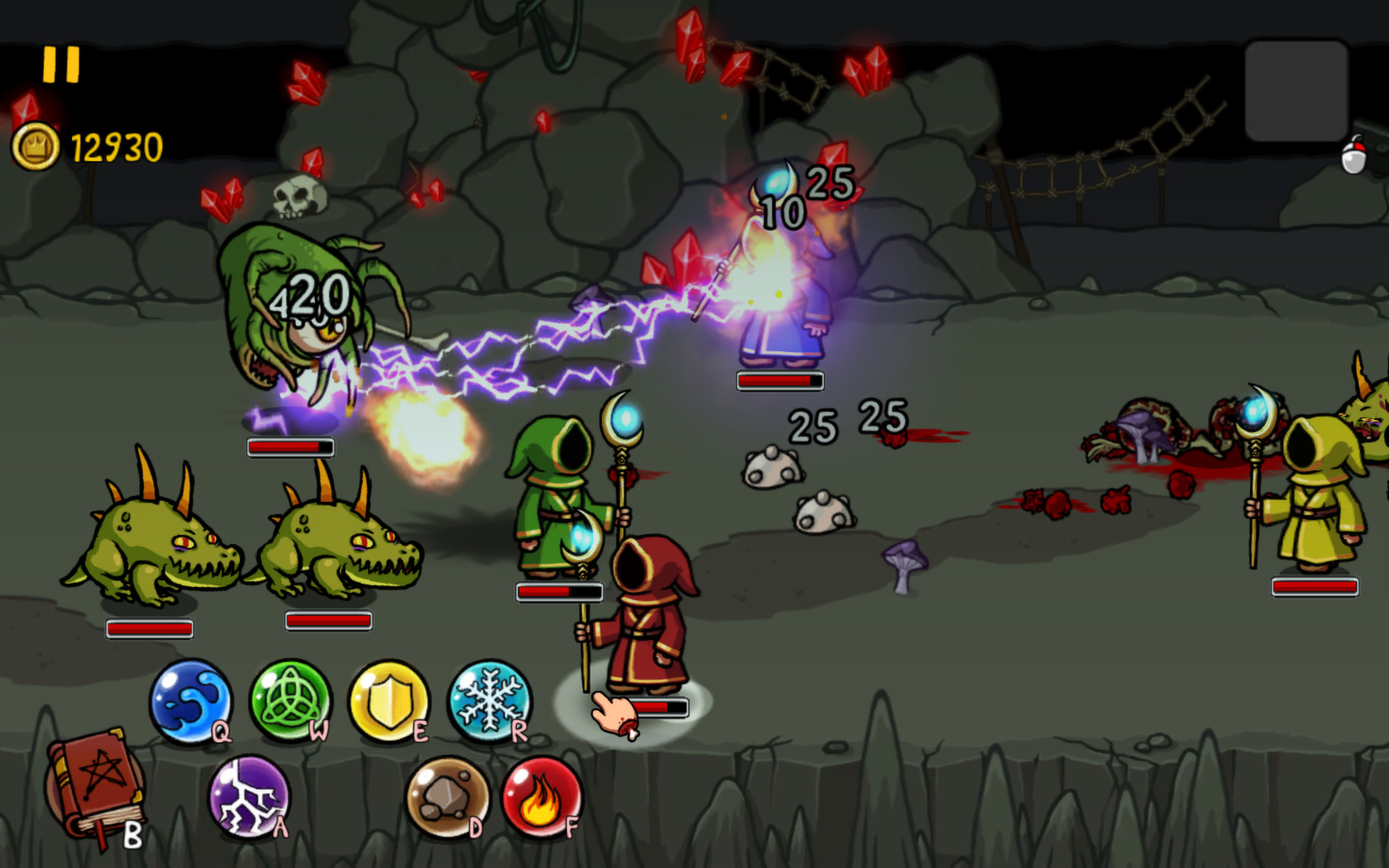 Magicka: Wizards of the Square Tablet